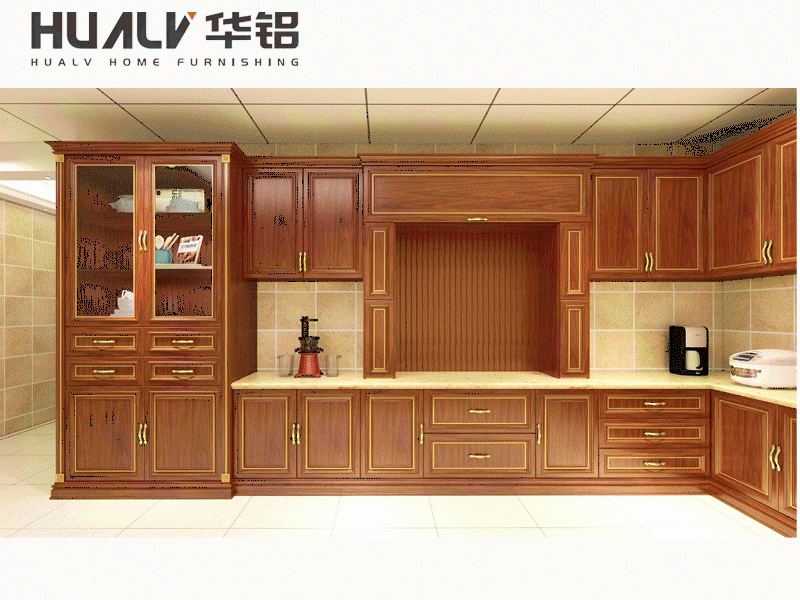 All aluminum cabinet